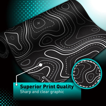 Pixiecube Excel Cheat Sheet Desk Pad | Excel Shortcut Keys Mouse Pad | Extended Large XL Gaming Mousepad | Pc Office Spreadsheet Keyboard Mat | Non-Slip Stitched Edge