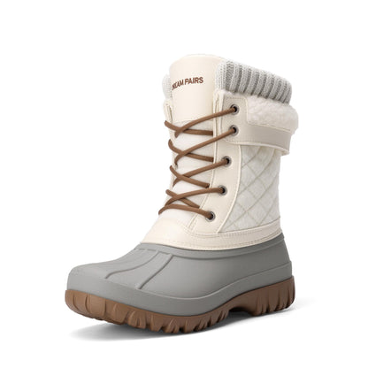 DREAM PAIRS Women's Winter Snow Boots - Classic Duck Boots