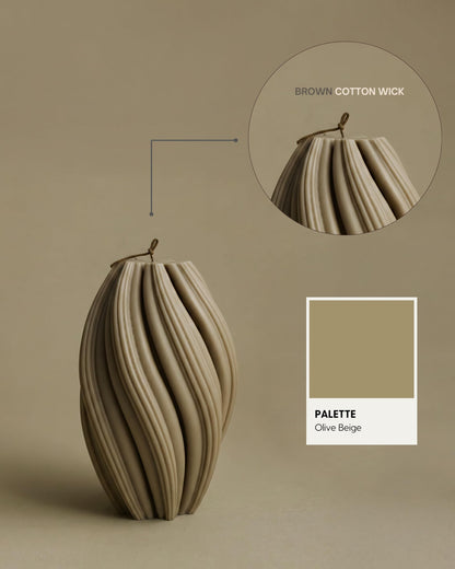 Lawa Swirl Candle