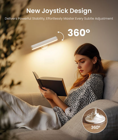 Popoiron Wall Sconce with 7500mAh Rechargeable Battery LED Wall Light