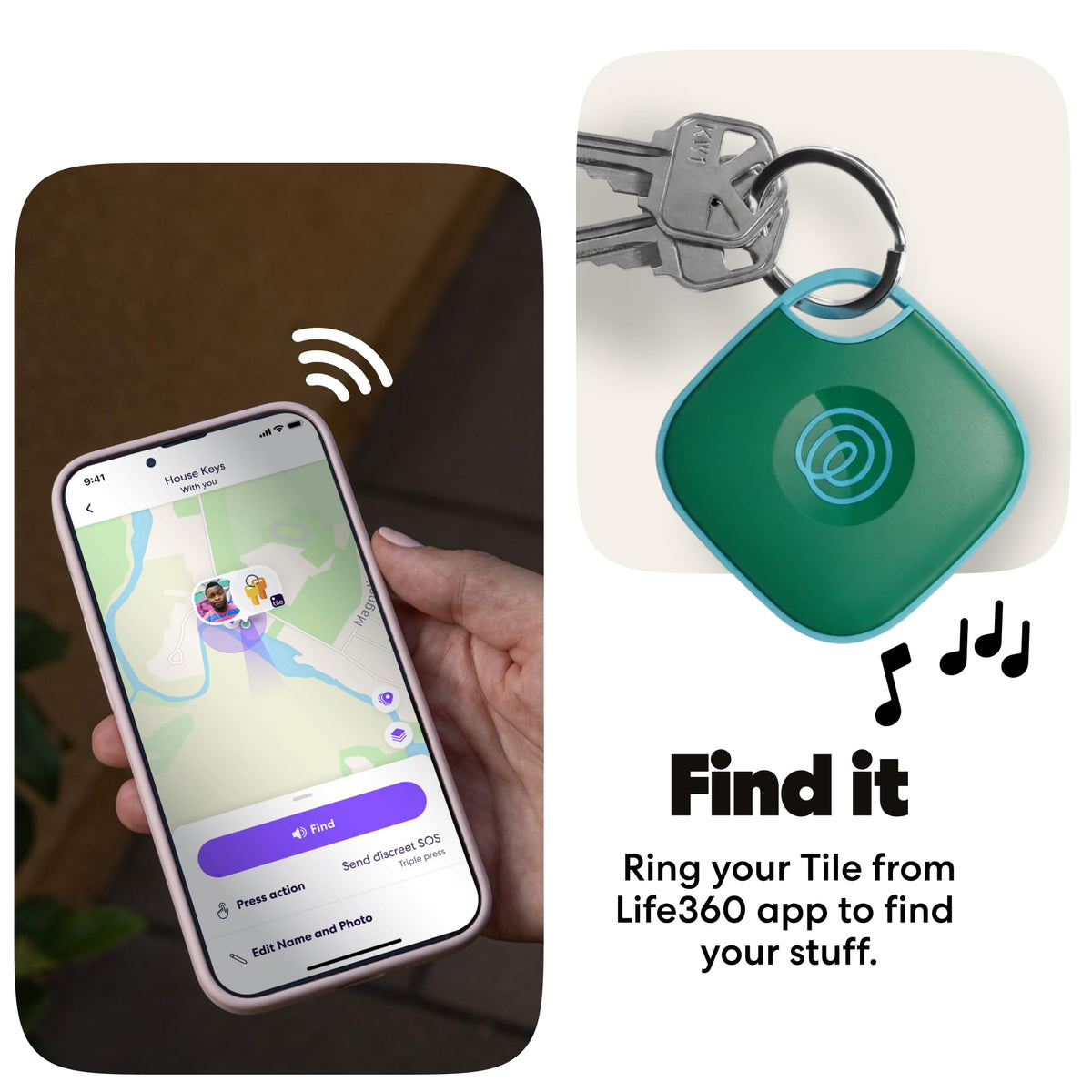 Life360 Tile - Bluetooth Tracker