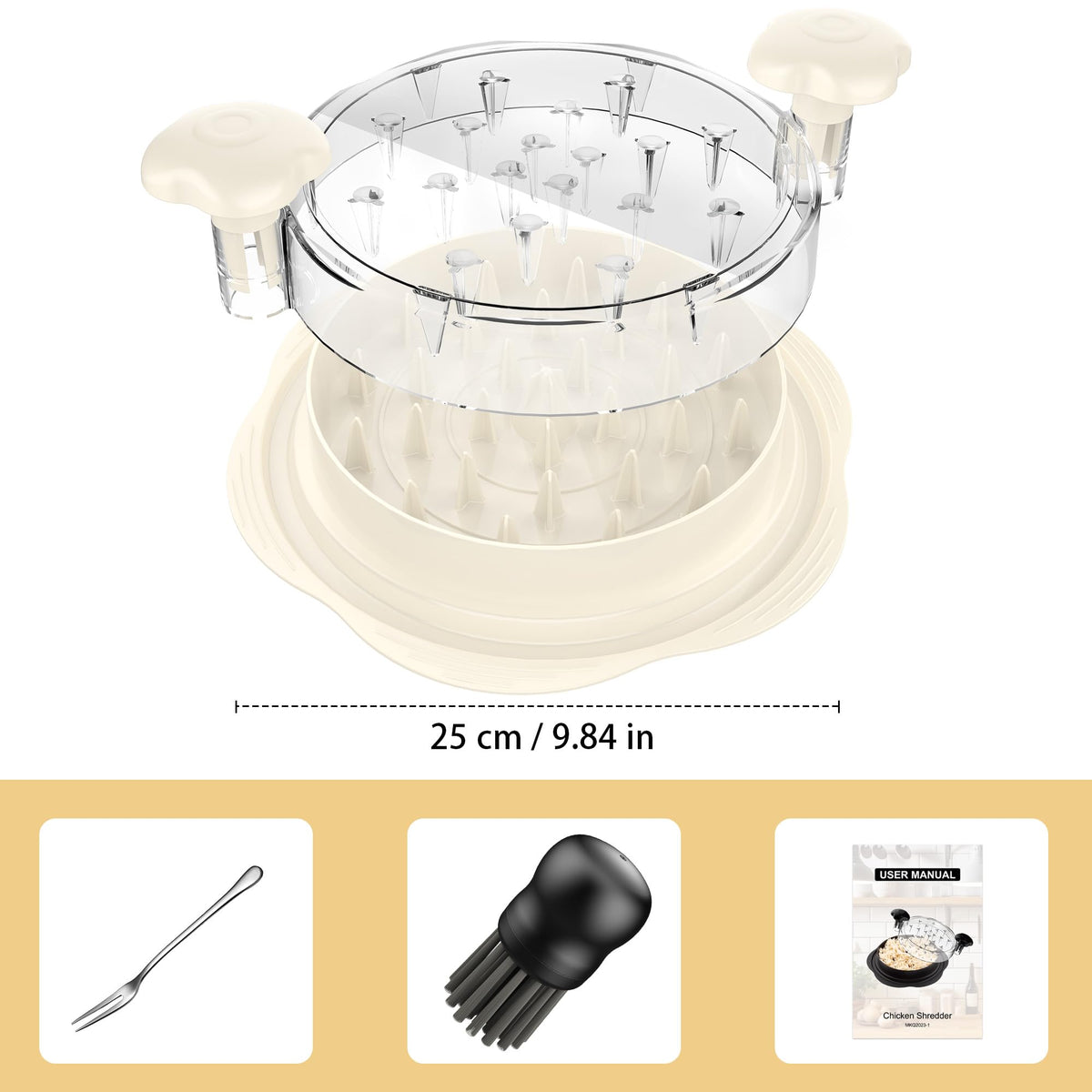 Suretivian Chicken Shredder Tool
