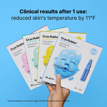 Dr.Jart+ Cryo Rubber Cooling Korean Face Mask with Serum Ampoule| Korean Skin Care | Travel Size