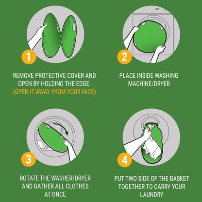 Laundry Turtle Collapsible Basket