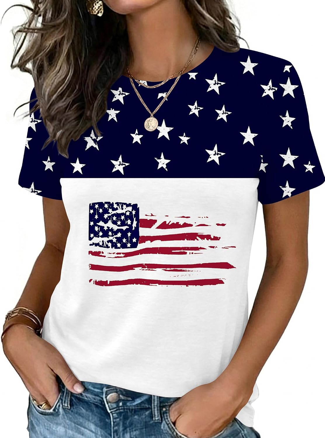Zeagoo Womens Tshirt Short Sleeve Summer Tops Crewneck Casual Basic Tee Shirts Spring Clothes Trendy Outfit
