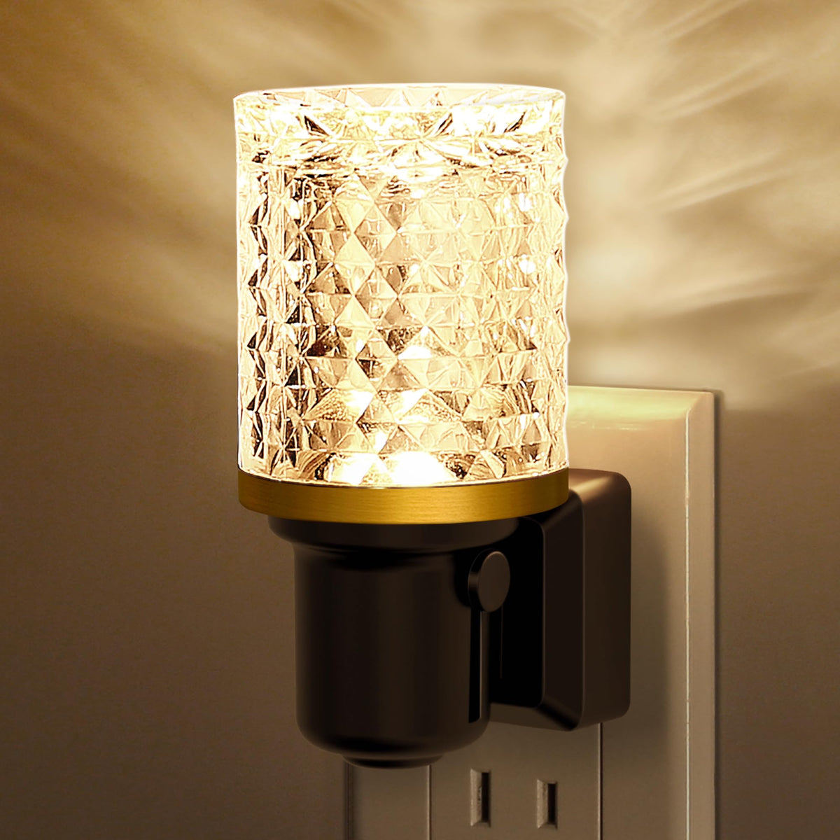 L LOHAS LED Night Light, Modern Night Lights Plug into Wall | 2 Pack