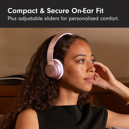 Beats Solo 4 - Wireless On-Ear Bluetooth Headphones, Up to 50-Hour Battery Life, Ultra-Lightweight Comfort