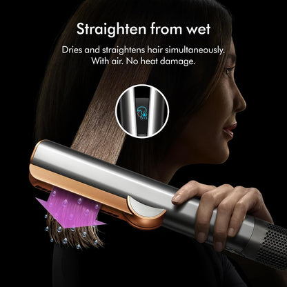 Dyson Airstrait™ Straightener, Wet to Dry Hair Straightener, No Heat Damage, No hot Plates, All Hair Types