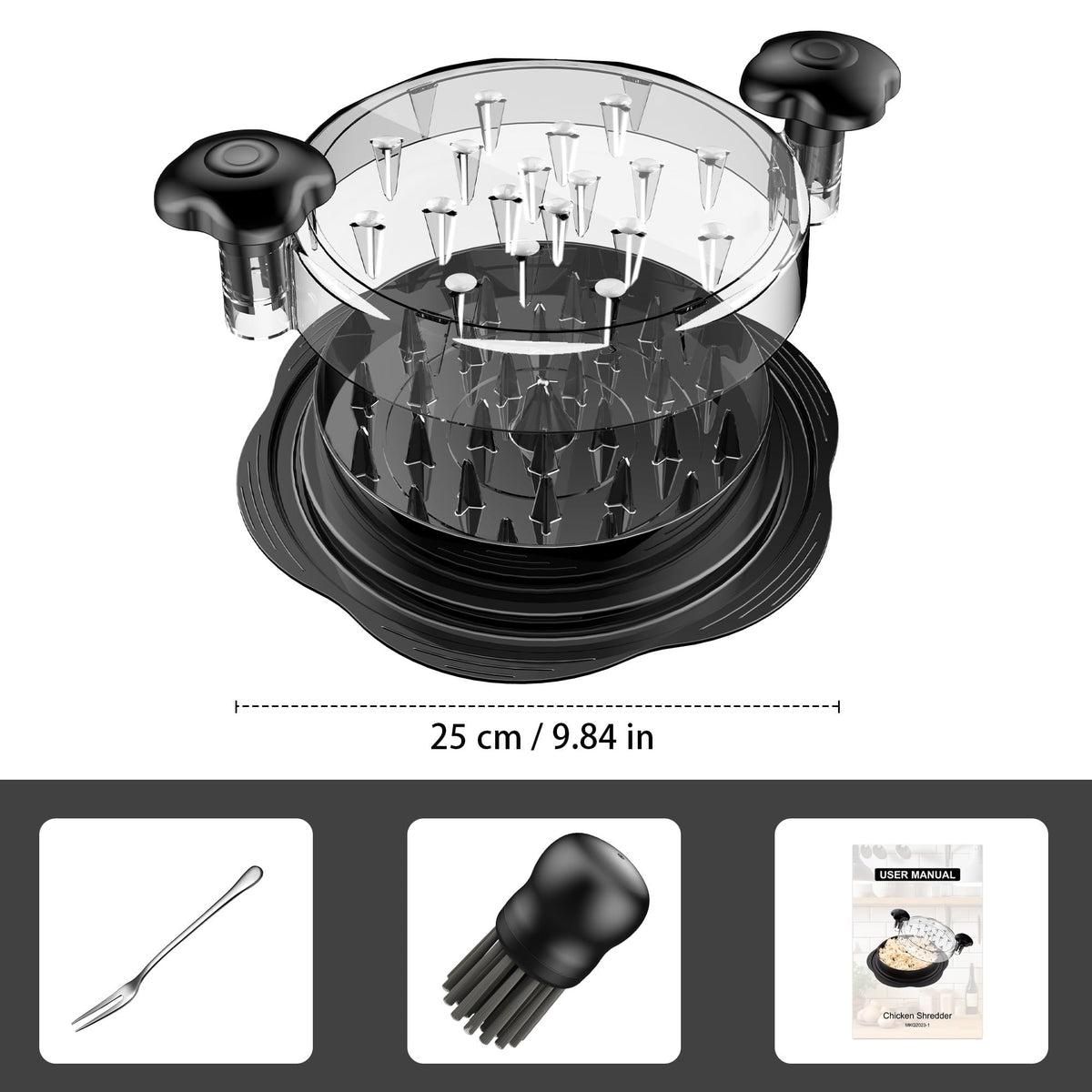 Suretivian Chicken Shredder Tool