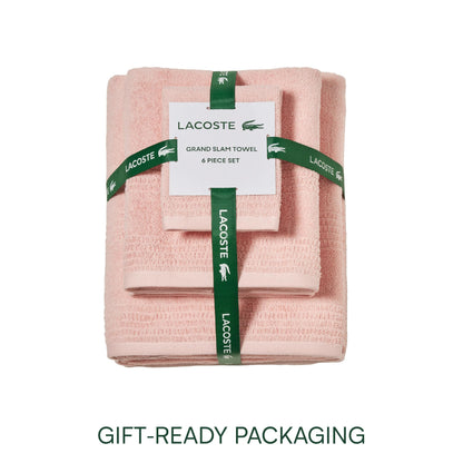 Lacoste Grand Slam 6-Piece Towel Set