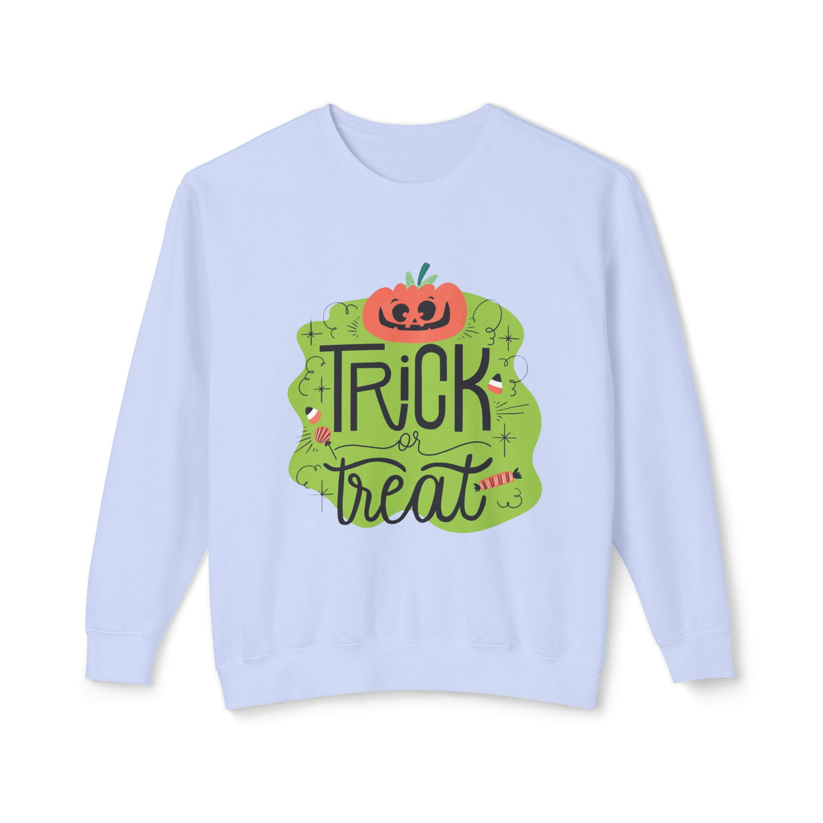 Trick or Treat Lightweight Crewneck Sweatshirt
