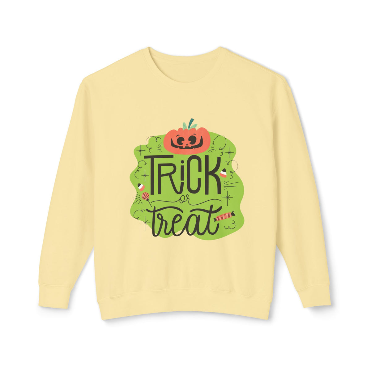 Trick or Treat Lightweight Crewneck Sweatshirt
