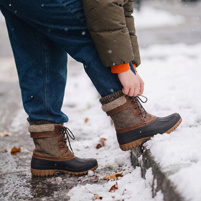 DREAM PAIRS Women's Winter Snow Boots - Classic Duck Boots