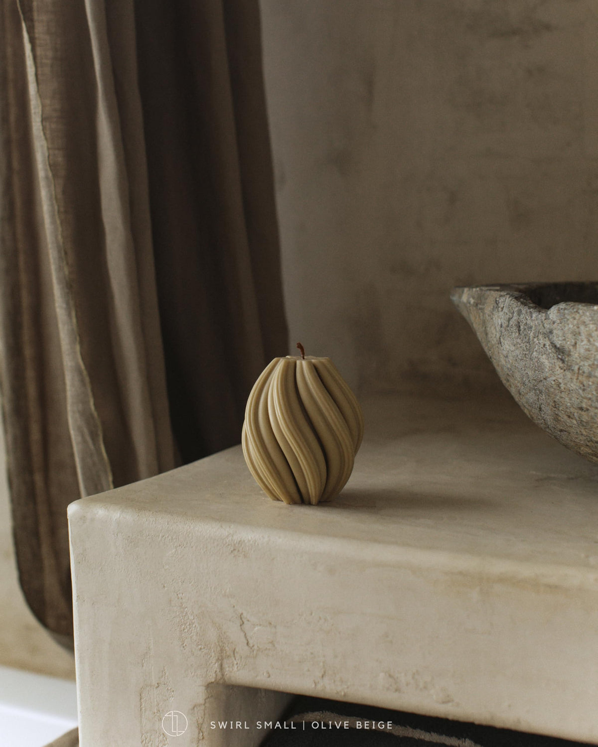 Lawa Swirl Candle