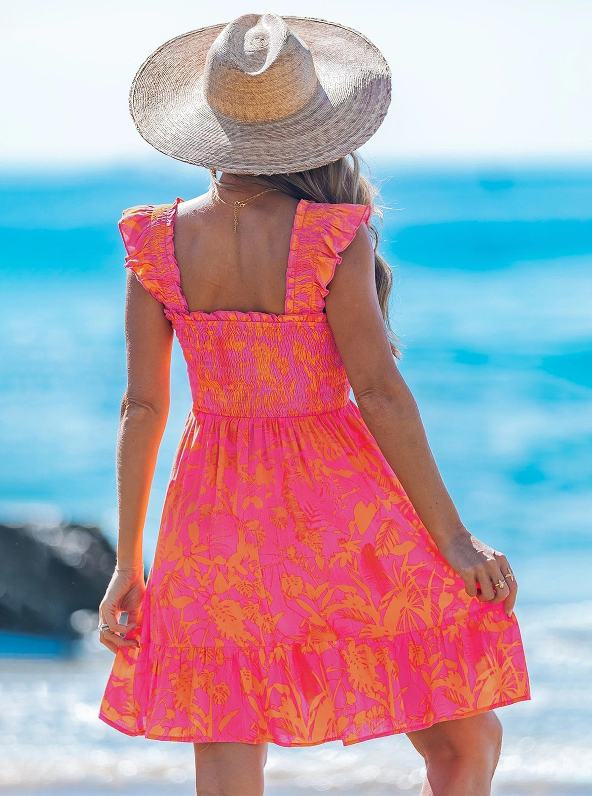 popvil Women Summer Mini Dress