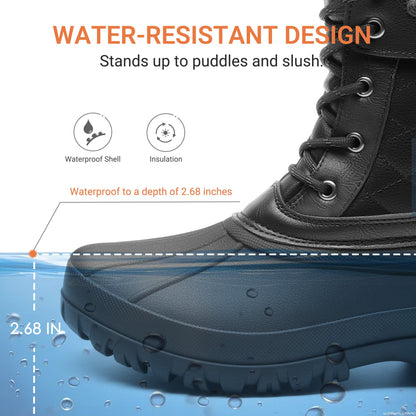 DREAM PAIRS Women's Winter Snow Boots - Classic Duck Boots
