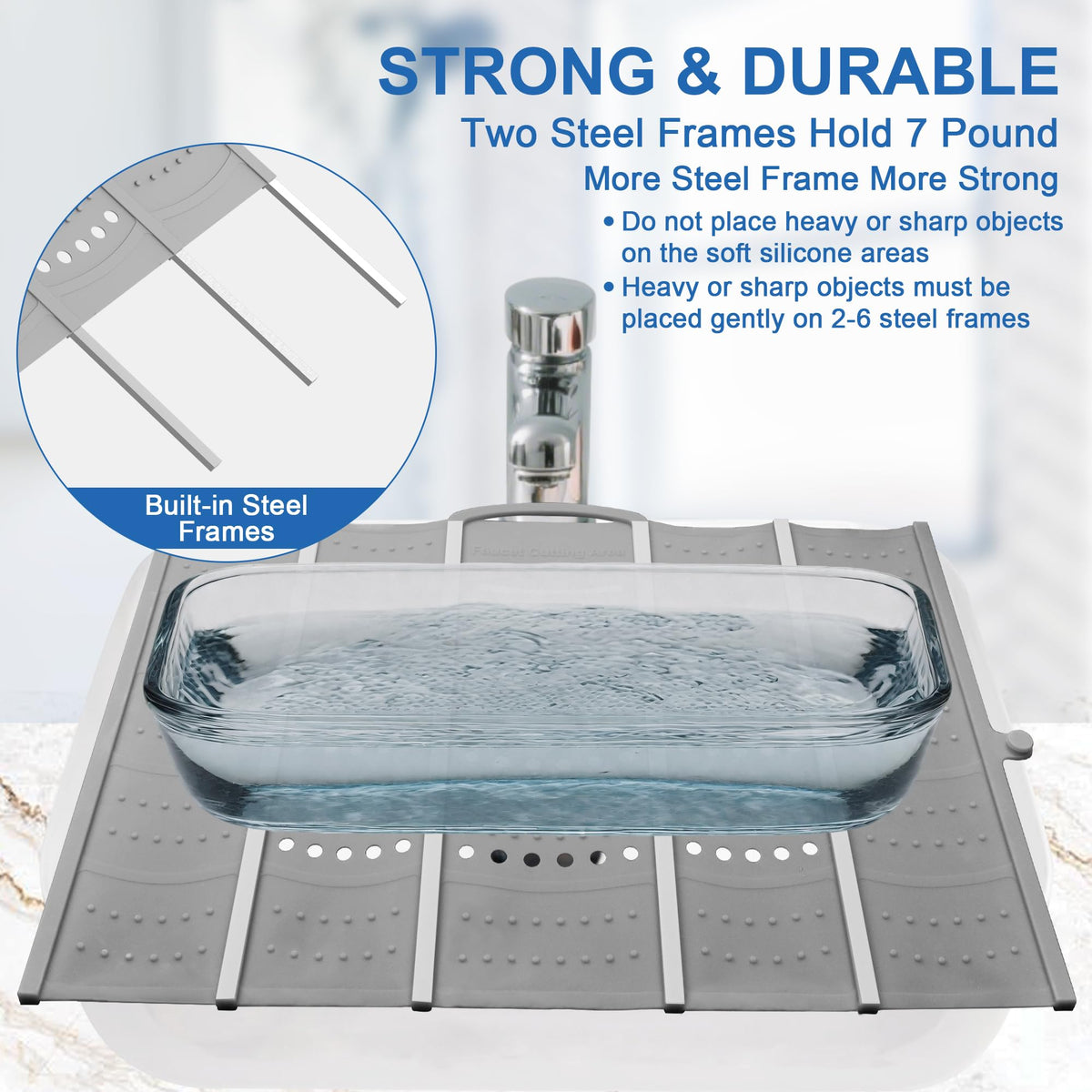 Mofason Bathroom Sink Top Cover Space Saver