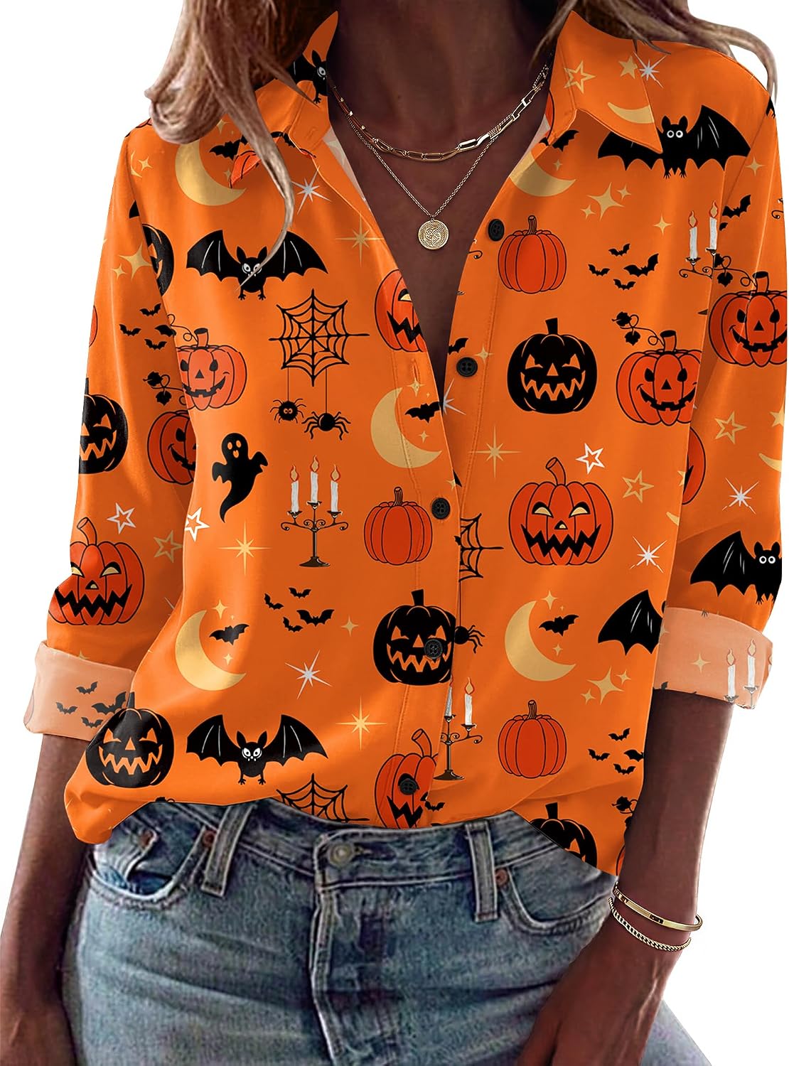 Zeagoo Blouses for Women Dressy Casual Long Sleeve Button Down Shirts Tops