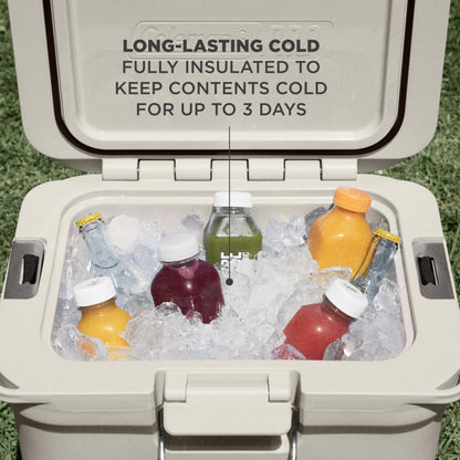 Coleman Pro Heavy-Duty 45qt Ultra-Light Premium Hard Cooler, Extra-Thick Insulation Keeps Ice Up to 4 Days, 74-Can Capacity