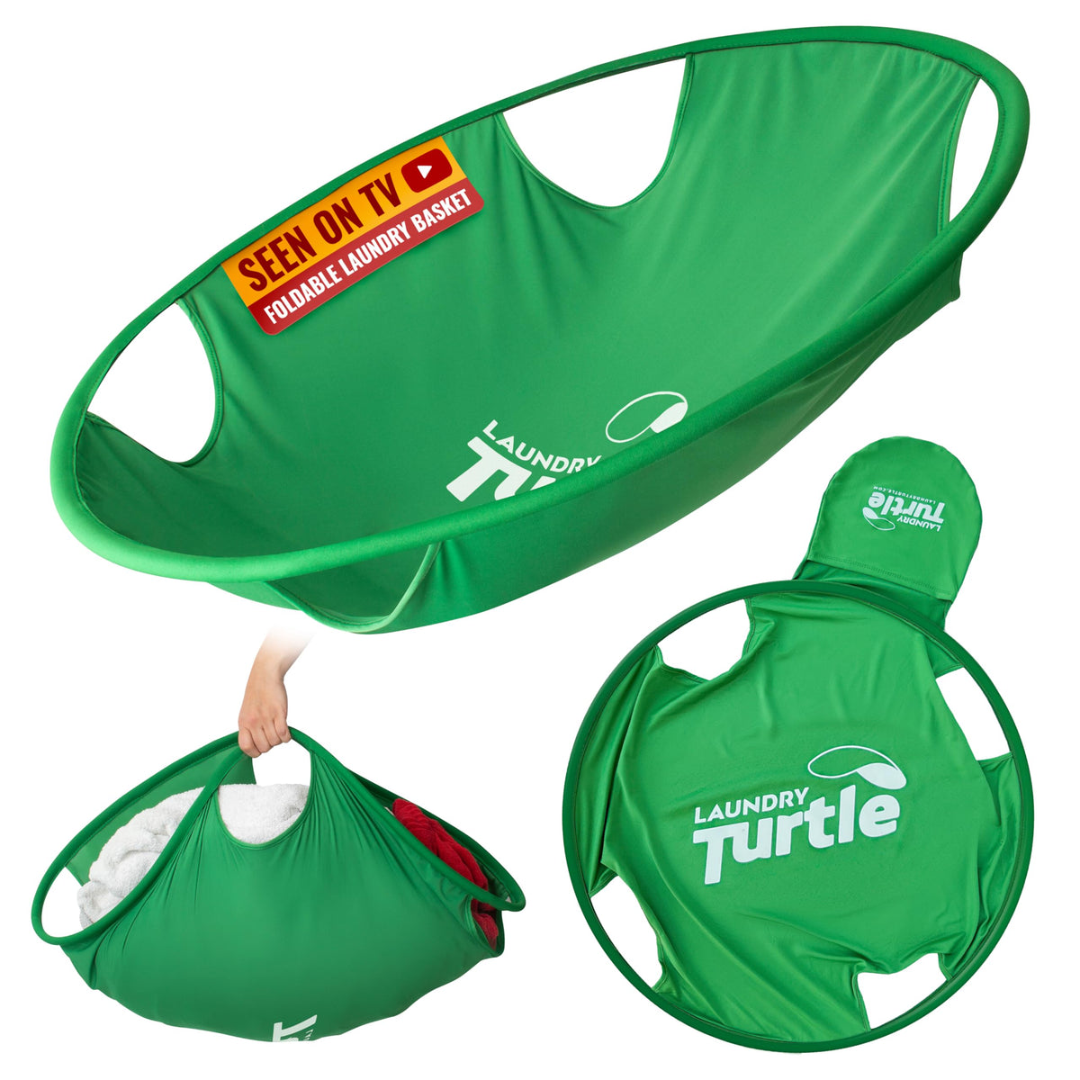 Laundry Turtle Collapsible Basket