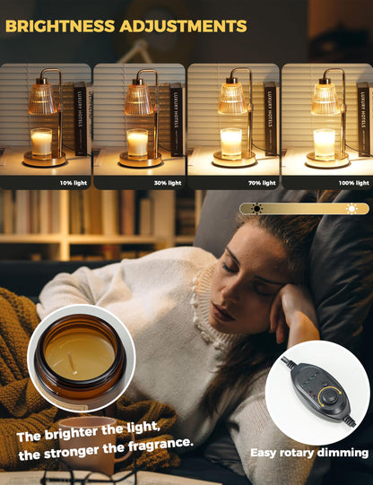 Godonlif Candle Warmer Lamp with Cycle Timer