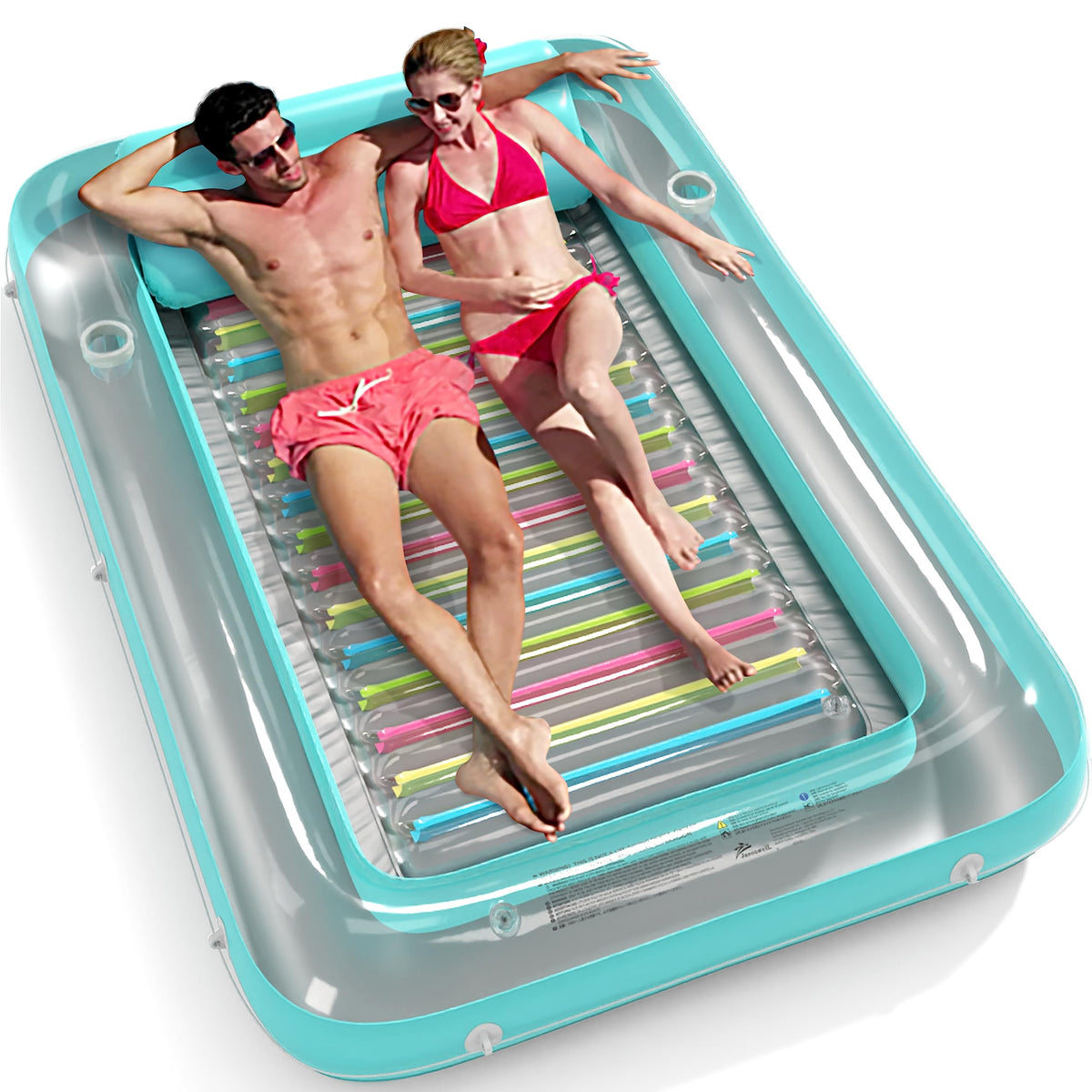Inflatable Tanning Pool Lounger Float