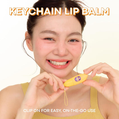 TONYMOLY Mini Fruit Lip Balm Set with Sheer Tint, Shea Butter and Vitamin E
