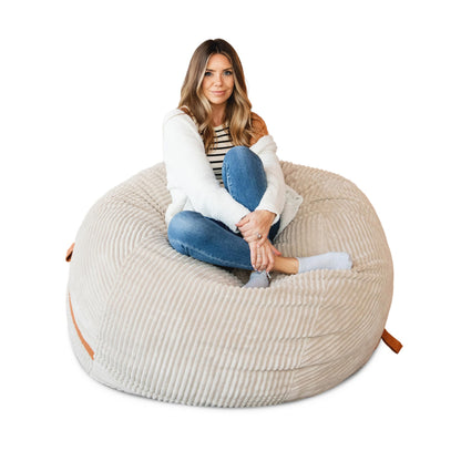 Big Joe Fuf Oversized Couch with Removable Cover