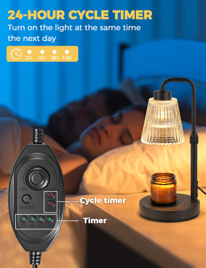 Godonlif Candle Warmer Lamp with Cycle Timer