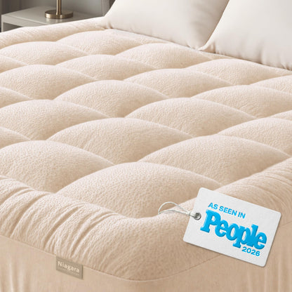 Niagara Sleep Solution Ultra Soft Queen Size Mattress Topper