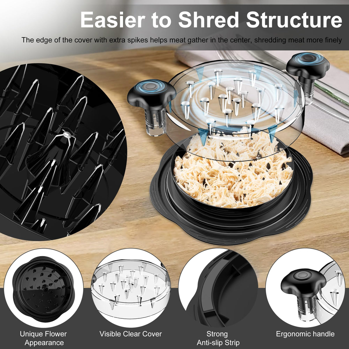 Suretivian Chicken Shredder Tool