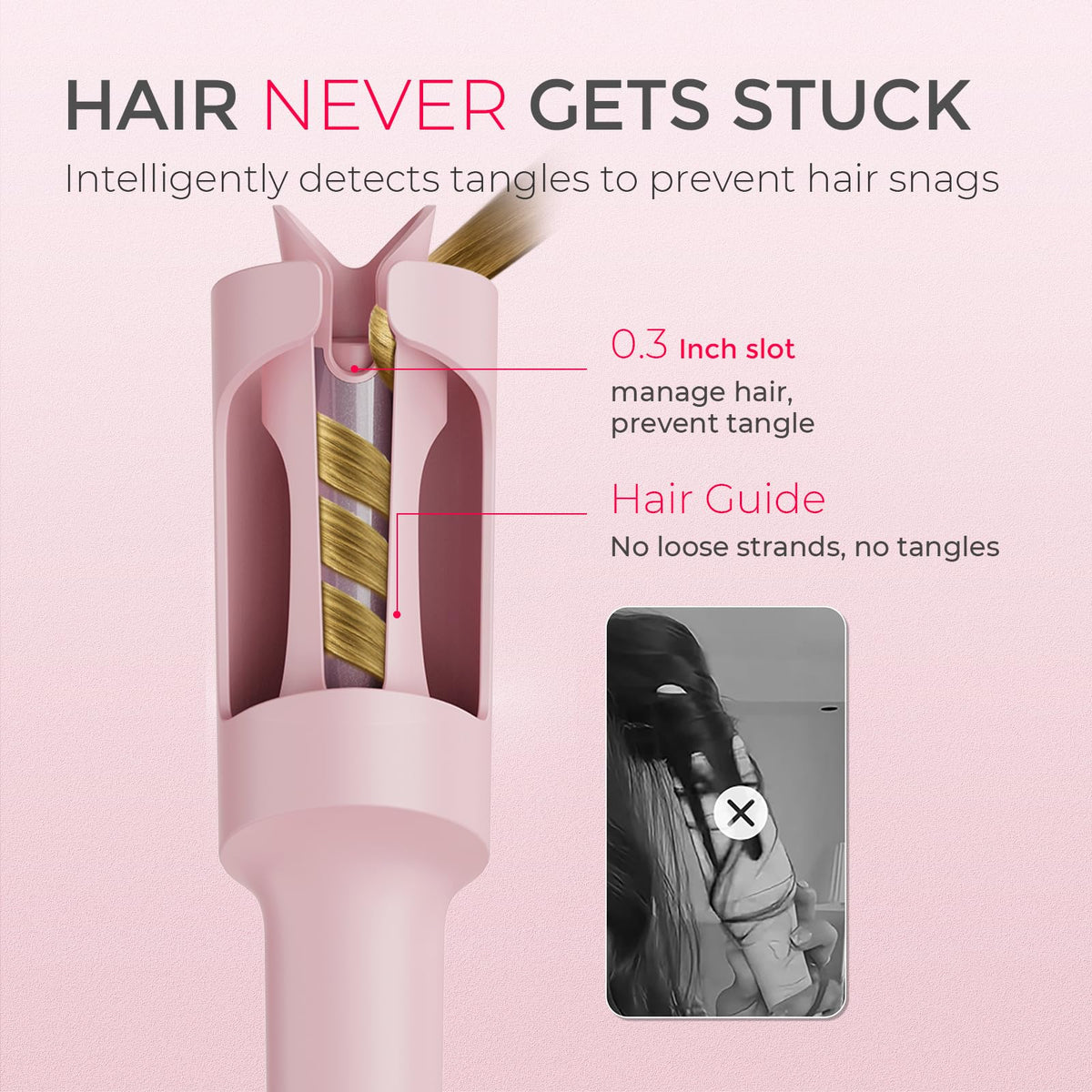 Tymo Automatic Rotating Curling Iron