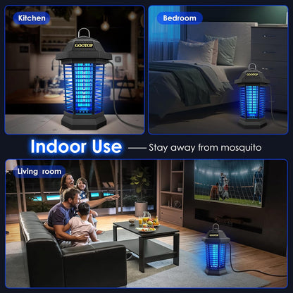 Gootop Bug Zapper Outdoor, Mosquito Zapper, 4200V