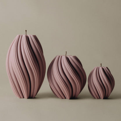 Lawa Swirl Candle