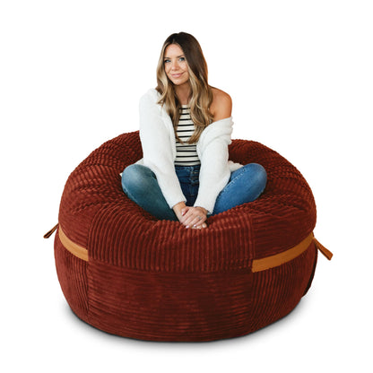 Big Joe Fuf Oversized Couch with Removable Cover