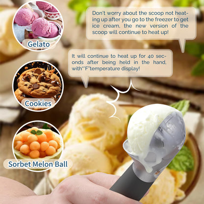 Heated Ice Cream Scoop Rechargeable