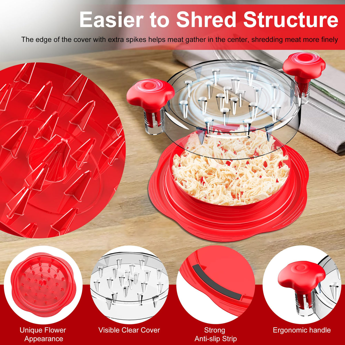 Suretivian Chicken Shredder Tool