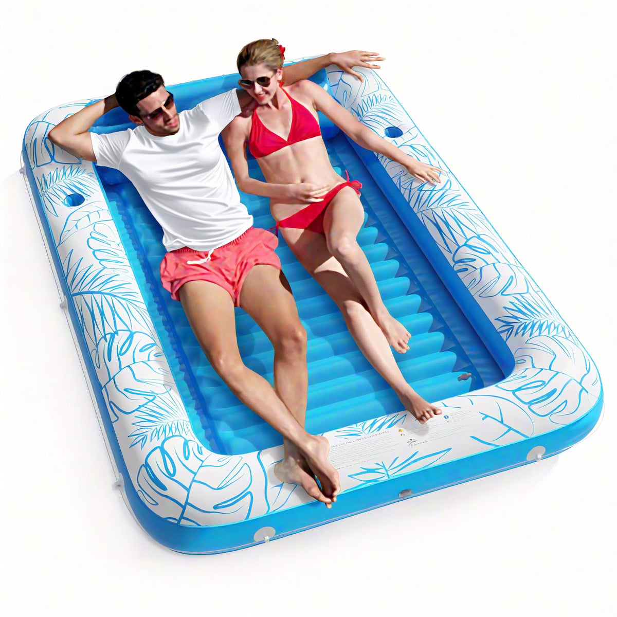 Inflatable Tanning Pool Lounger Float
