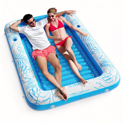 Inflatable Tanning Pool Lounger Float