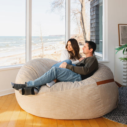 Big Joe Fuf Oversized Couch with Removable Cover