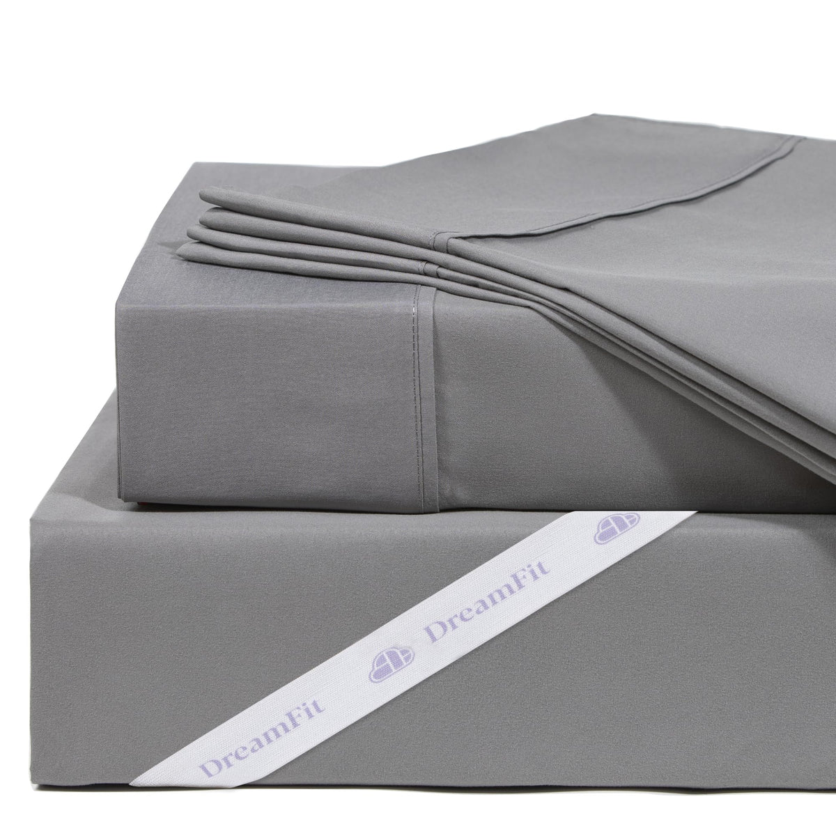 DreamFit DreamCool 100% Egyptian Cotton Cooling Bed Sheet Set