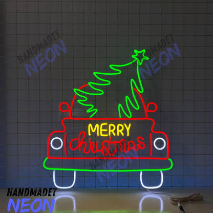 Custom Merry Christmas Tree Neon Sign LED Sign LED Lights (Merry Christmas)