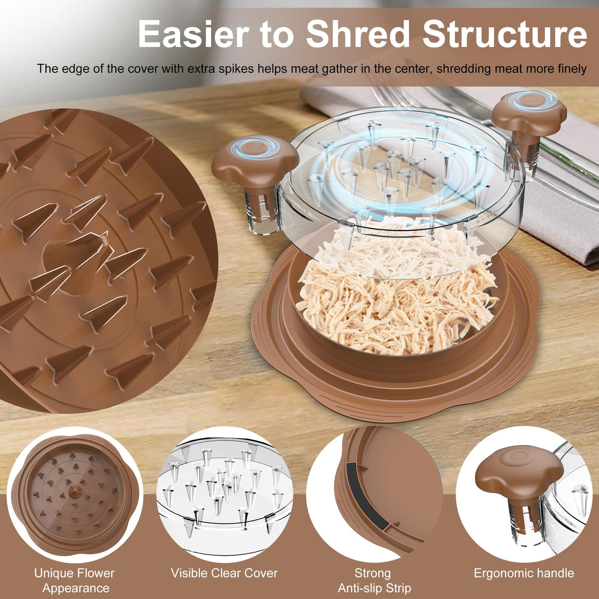 Suretivian Chicken Shredder Tool