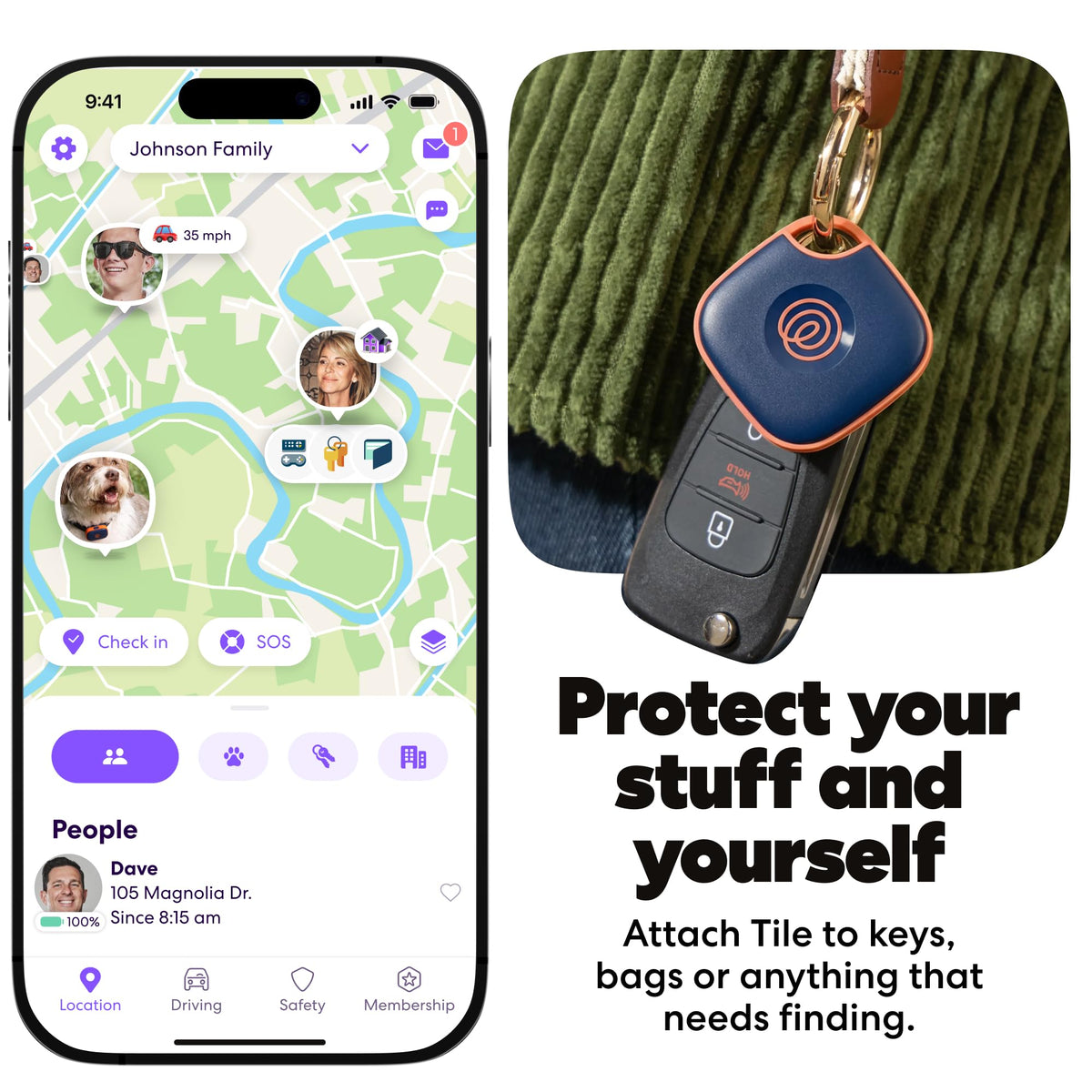 Life360 Tile - Bluetooth Tracker