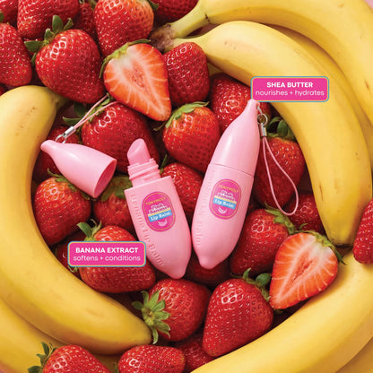 TONYMOLY Mini Fruit Lip Balm Set with Sheer Tint, Shea Butter and Vitamin E