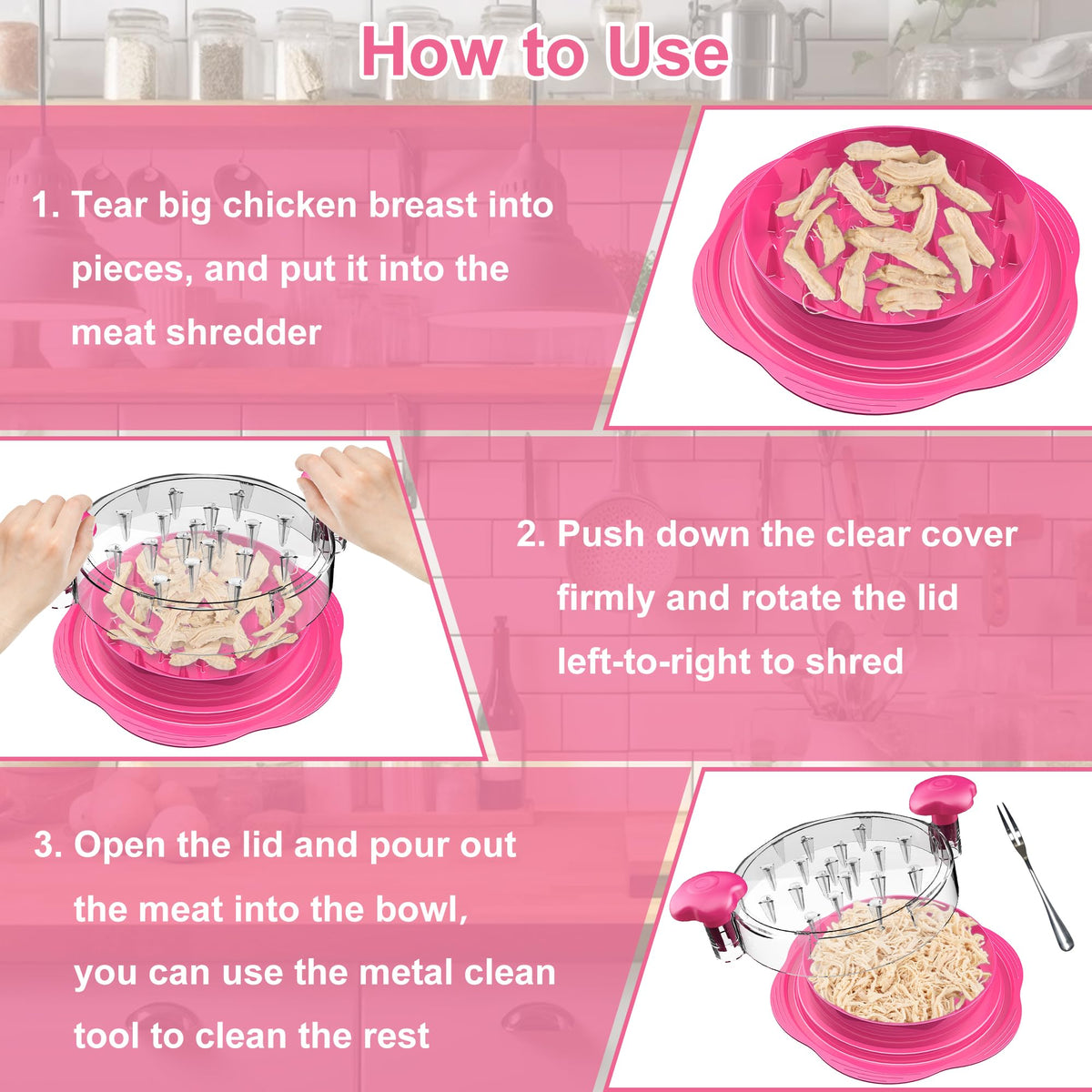 Suretivian Chicken Shredder Tool