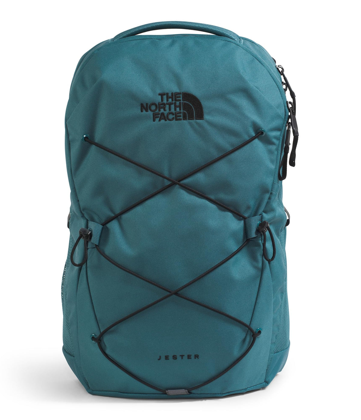 The North Face Jester Everyday Laptop Backpack - Commuter Daypack, Water Repellent, Laptop Sleeve, Lunar Blue/Fizz Lime, One Size