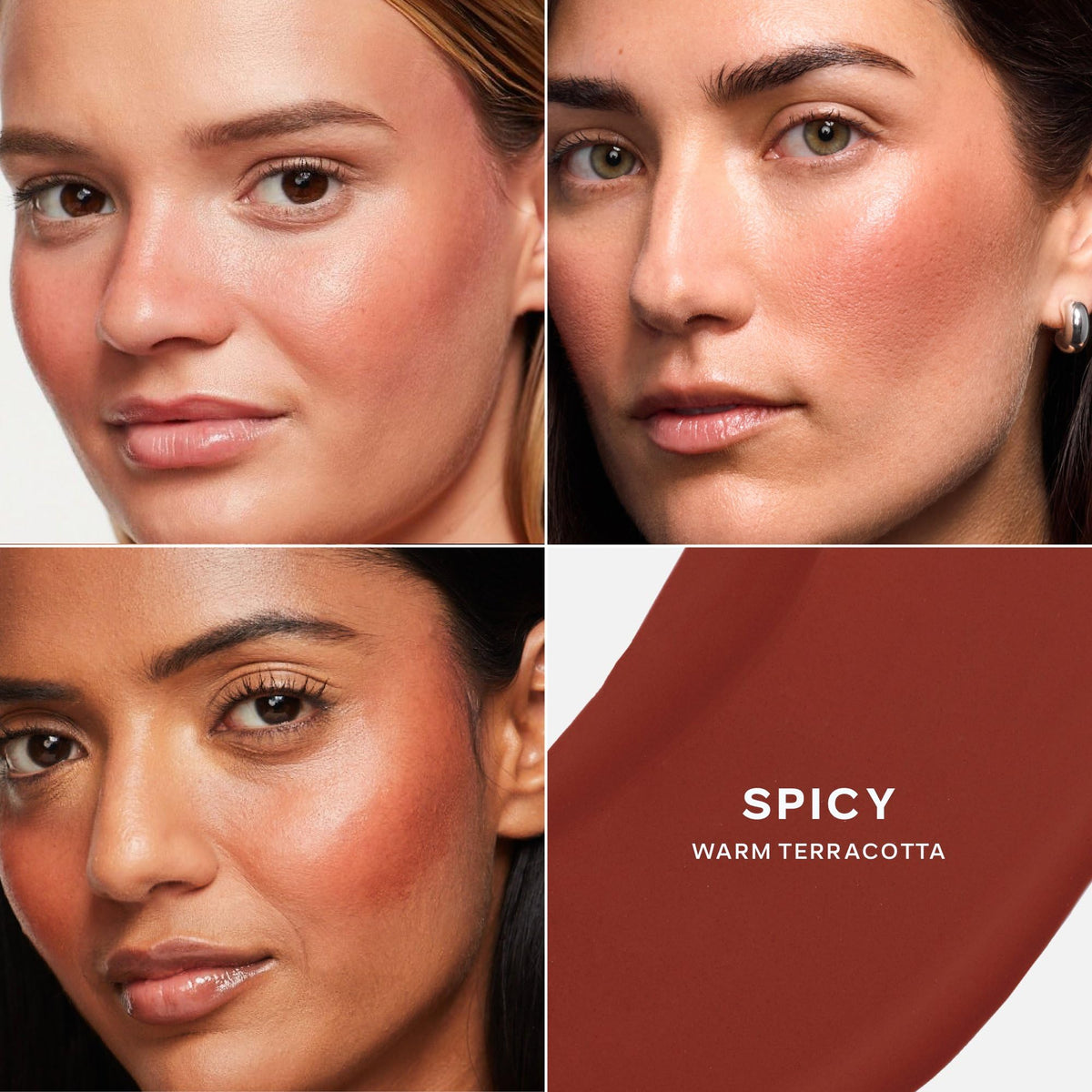 Saie Dew Liquid Blush for Cheeks - Hydrating Cream Blush Stick with a Blendable + Buildable Formula - Skincare Infused Dewy Cheek Tint for a Natural Flush - Glowy Makeup Essential - Baby (.40 Oz)
