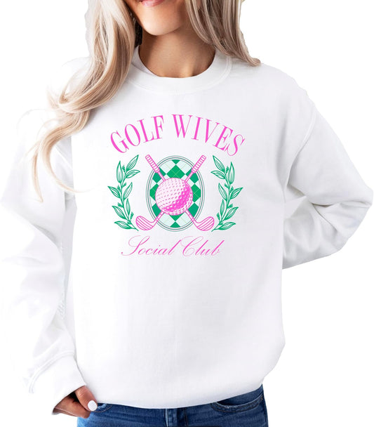 Olive Loves Apple Golf Wives Social Club Sweatshirt
