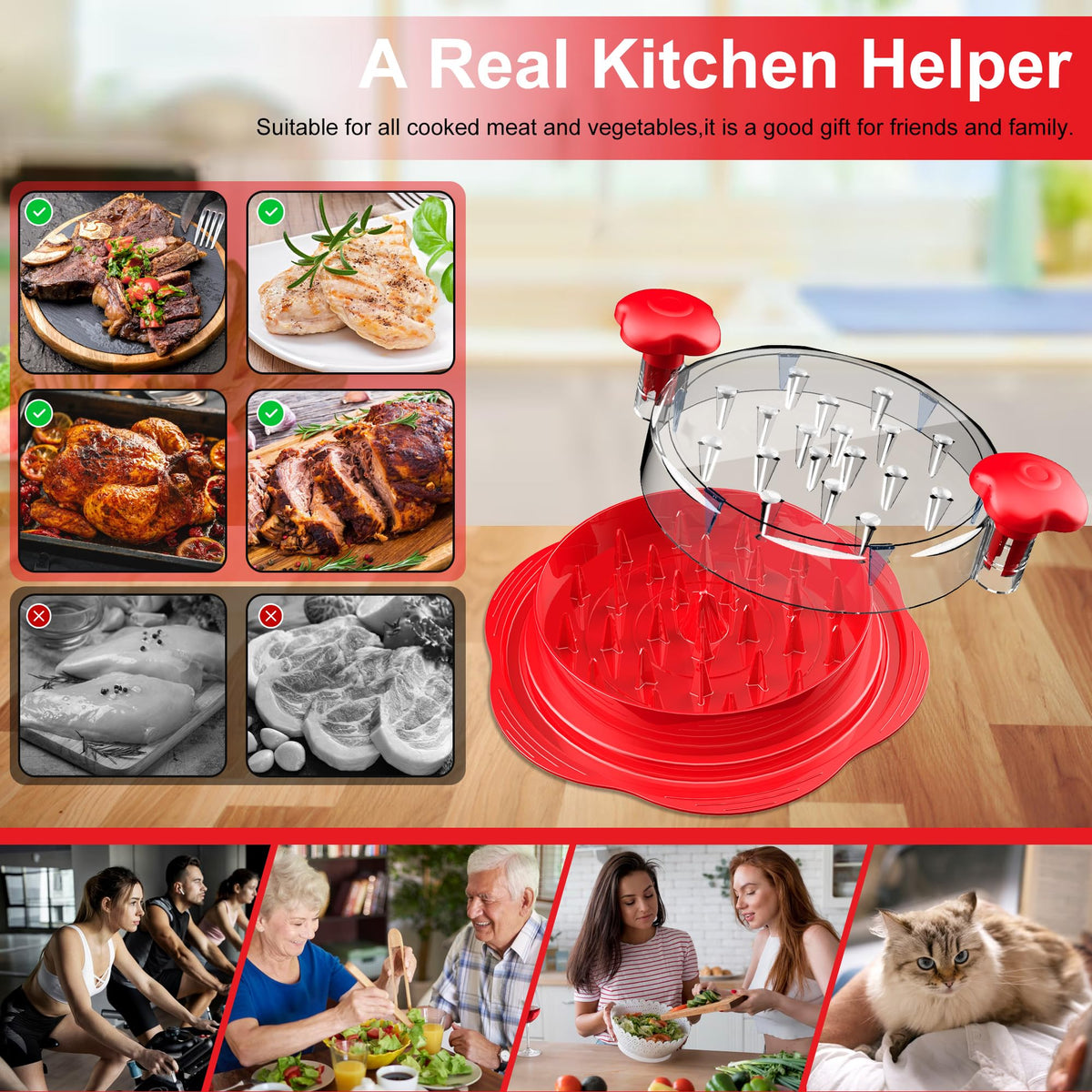 Suretivian Chicken Shredder Tool